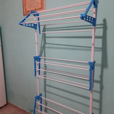 Varal de chão 3 andares dobrável