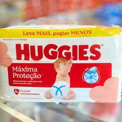 Fralda Descartável Huggies Tamanho M 40 unidades