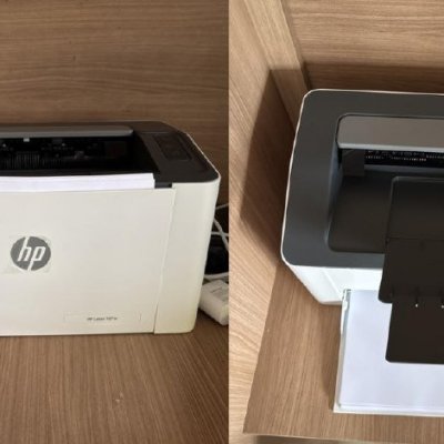 Impressora HP 107W Laser Monocromática USB e Wi-Fi 110V