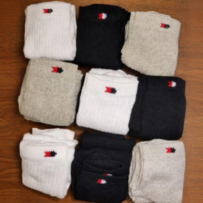 Kit 15 Pares Meias Sport Cano Alto Sandrini