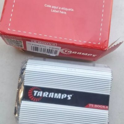 Amplificador Taramps TS800 800W RMS 4C 2Ω