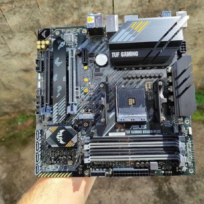 Placa Mãe Asus Tuf Gaming B550m-plus Ddr4 AMD