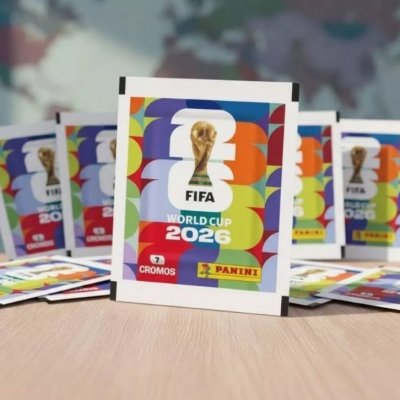 Kit 140 Figurinhas Copa do Mundo 2026 - 20 Envelopes