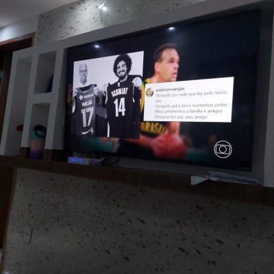 Smart TV 4K 86 LG QNED73 com Controle AI Magic