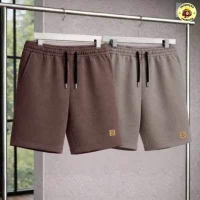 Kit 2 Bermuda Shorts Masculino Moletinho Curta