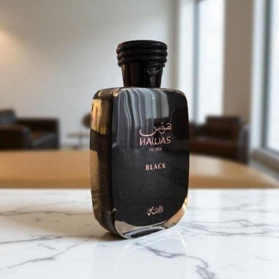 DUPE DO NISHANE HACIVAT Perfume Árabe Rasasi Hawas Black EDP 100ml