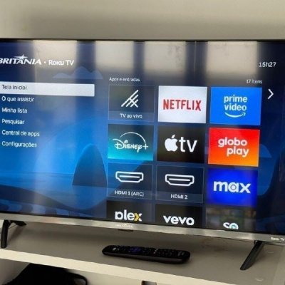 Smart TV 43 Britânia Roku TV