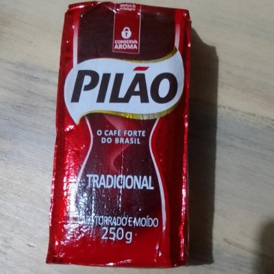 Café Pilão Torrado e Moído Tradicional 250g