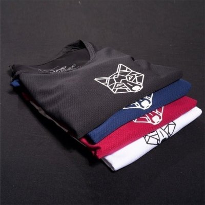 Kit 3 Camisetas Dry Lobo Alpha Geométrico