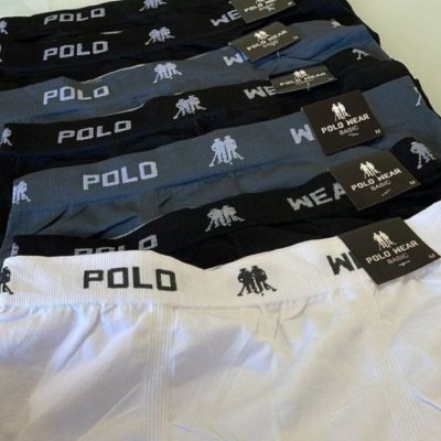 Kit 12 Cuecas Boxer Polo Wear Microfibra