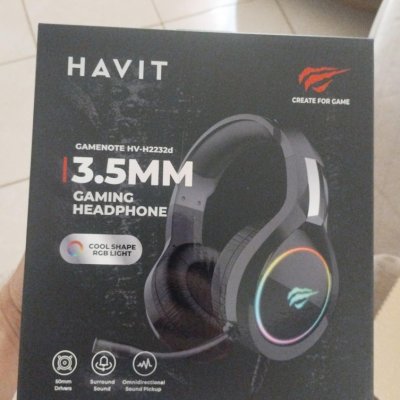 Havit Fone de Ouvido Gamer H2232d com RGB