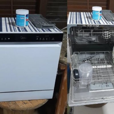 Lava Louças 8 Serviços Branca Touch Plus Midea - 220V