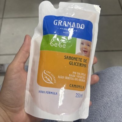 Granado Refil Sabonete Líquido Bebê 250ML - Tradicional ou Camomila
