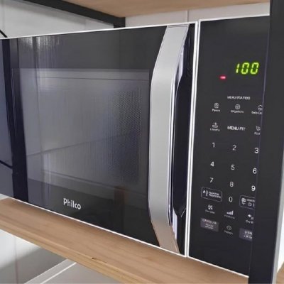 Micro-ondas 25l Philco Função Tira Odor 1100w - 220v