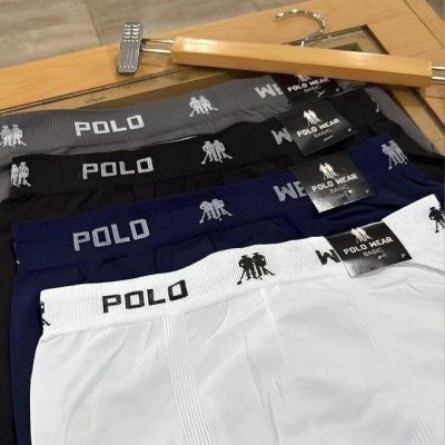 Kit com 12 Cuecas Boxer Polo Wear Microfibra
