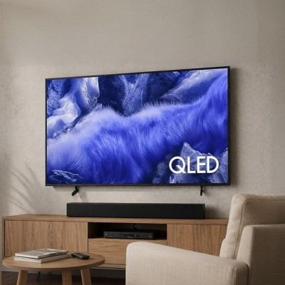 Samsung Combo: Smart AI TV 55 QLED Ultra 4K QEF1 + Soundbar