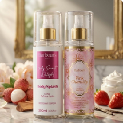 Dupla Body Splash Delight e Pink Chantilly