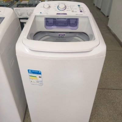 Máquina de Lavar Electrolux 8,5kg Branca Turbo Economia com Jet&Clean e Filtro Fiapos - 220v