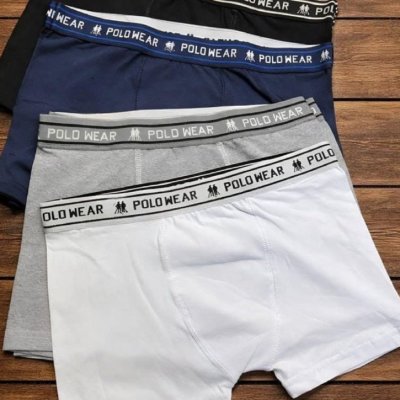 Kit 10 Cuecas Algodão Polo Wear