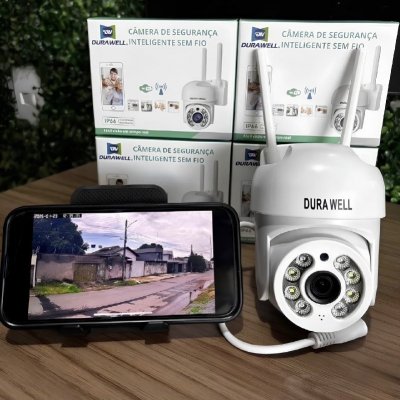 Câmera Ip A8 App Icsee Infravermelho Prova D'água Externa Wifi Hd