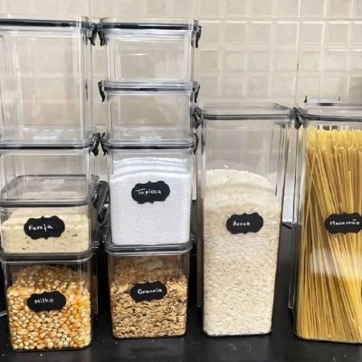 Kit 15 Potes Herméticos