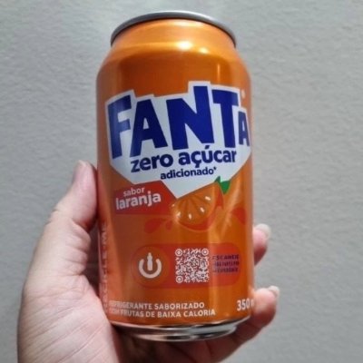 Pack de Fanta Laranja Zero 350ml 6 unidades