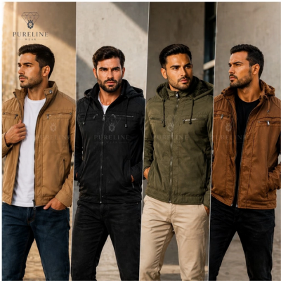 Jaqueta Sarja Masculina Forrada Capuz Rem