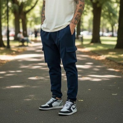 Calça Jogger Cargo Milimétrica 4 Bolsos