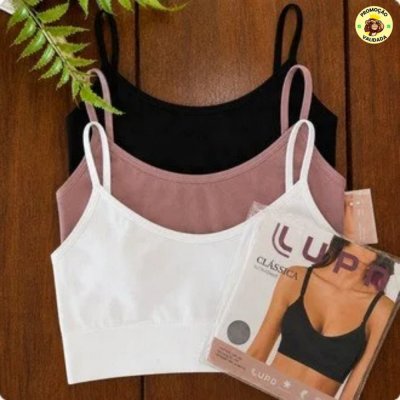 Top Lupo Loba Fitness Confortável