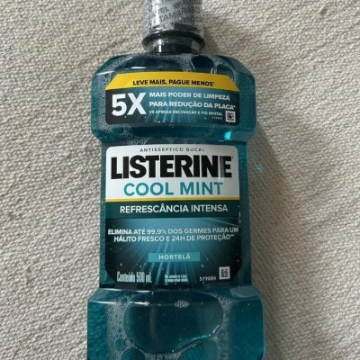 Listerine Enxaguante Bucal Cool Mint 500mL
