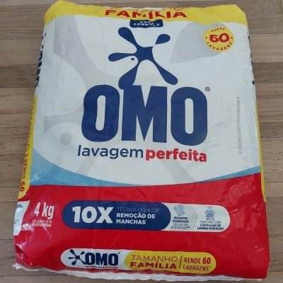 Omo Sabão em Pó Lavagem Perfeita 4kg