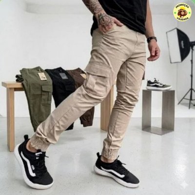 Calça Jogger Cargo Masculina