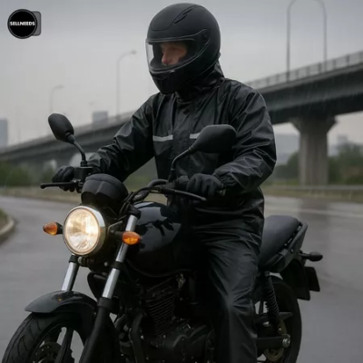 Capa de Chuva Moto Impermeável Reforçada