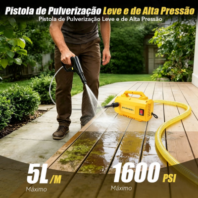 Lavadora Alta Pressão 220V Horizontal Carros