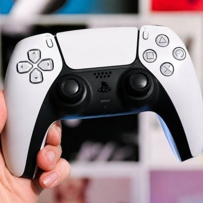 Controle Joystick Sem Fio Sony Playstation Dualsense Branco