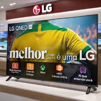 📺 Smart TV 55 4K LG QNED Processador A7