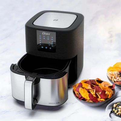 Fritadeira Oster 2 em 1 Inox 4,8L 1500W
