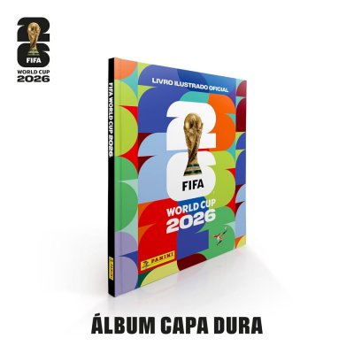 Copa do Mundo 2026 Figurinhas Capa Dura