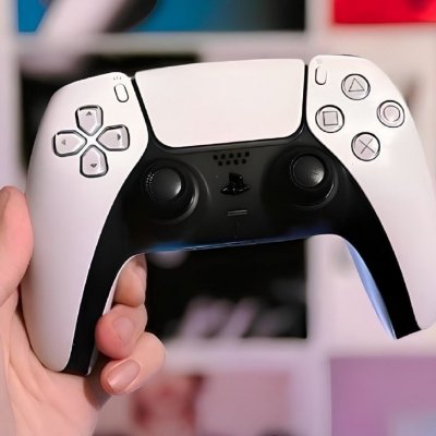 Controle Joystick Sem Fio Sony Playstation Dualsense Branco