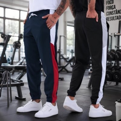 Kit Calça Moletom Masculina para Academia