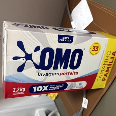 Omo Sabão em Pó Lavagem Perfeita 2,2kg
