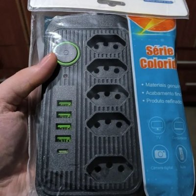 Extensão Coibeu Tomadas + Usb Bivolt