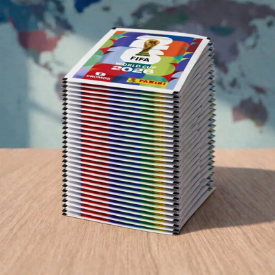 Kit 100 Envelopes Figurinhas Panini Copa 2026
