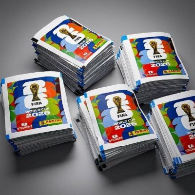 ⚽ Kit com 48 Envelopes (336 Figurinhas) Copa do Mundo 2026 Panini