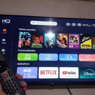 📺 Smart TV HQ 32 HD Tela sem Bordas Androind