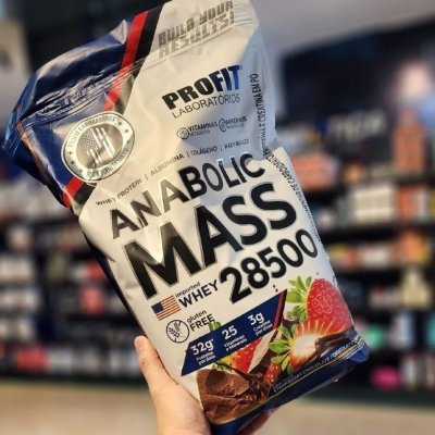 Hipercalórico Anabolic Mass 28500 3kg Profit Labs