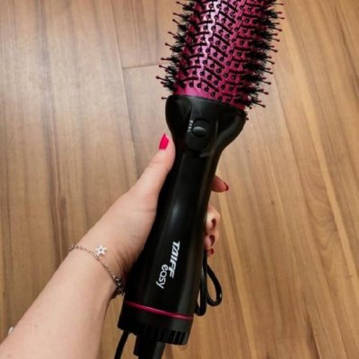 Escova Oval Easy Taiff Pink 127V