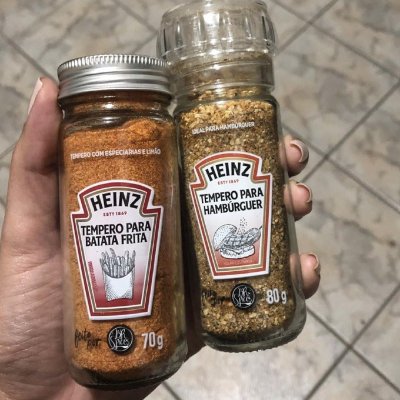 Heinz Kit Temperos para Hambúrguer e Batata 150g