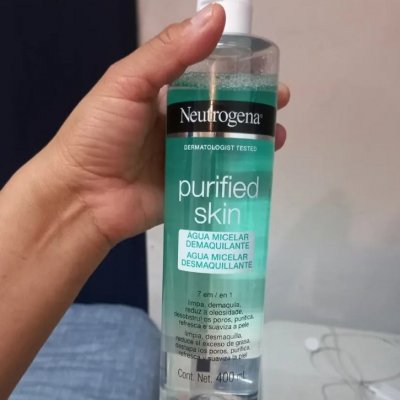 Água Micelar Demaquilante Purified Skin 7 em 1 400mL Neutrogena