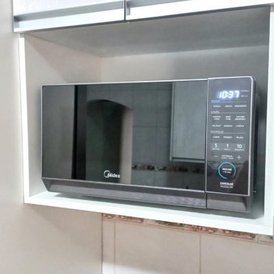 🍽️ Micro-ondas 20L Prata Porta Espelhada MasterCook Midea 110V